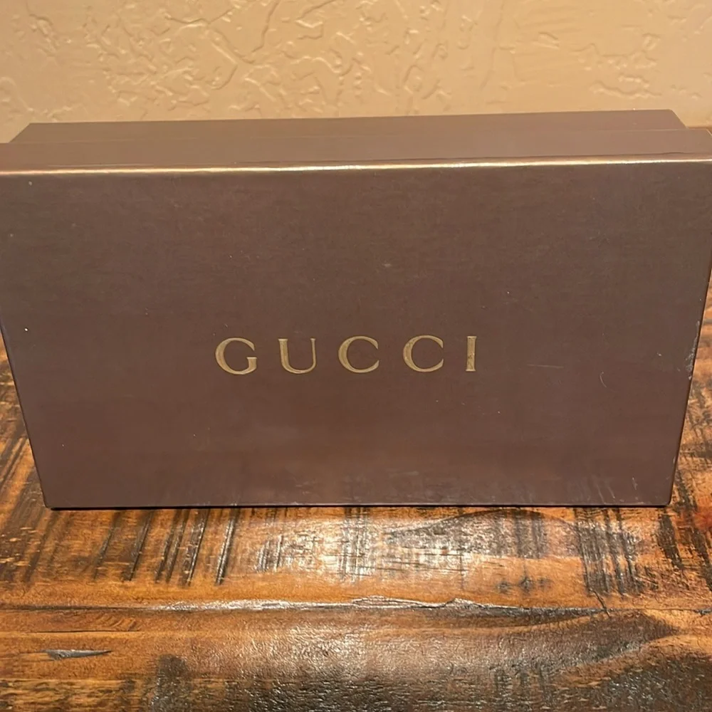 Gucci Guccissima Pink and Cream Floral Wallet with box - Picture 15 of 16